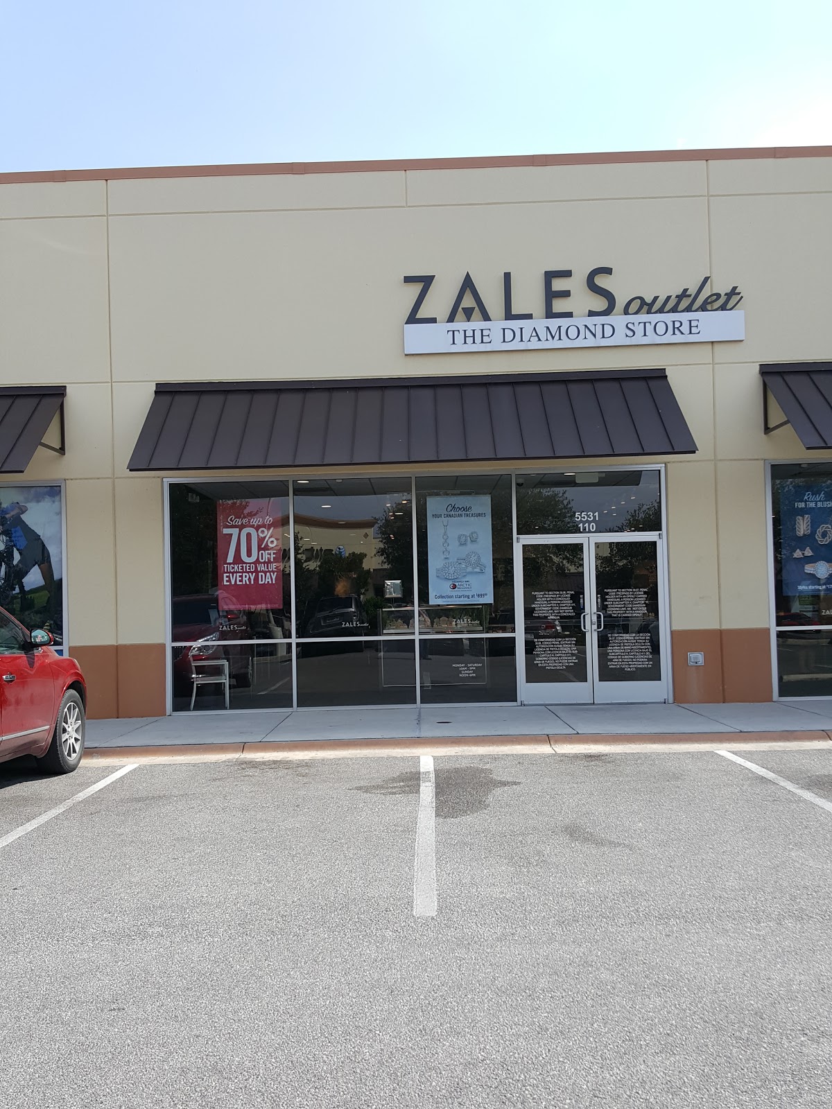 Zales at outlet deals mall