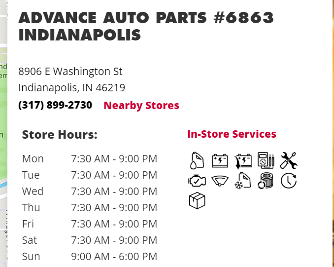 Advance Auto Parts reviews