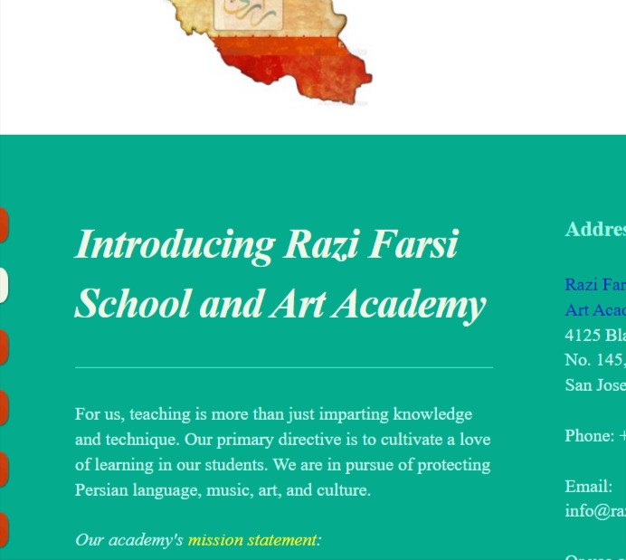 Razi Farsi School and Art Academy reviews