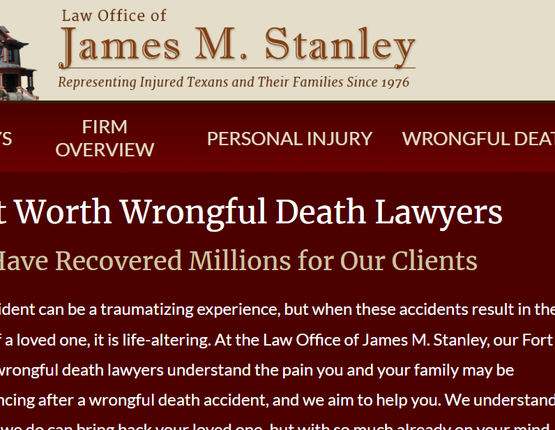 Law Office of James M. Stanley reviews
