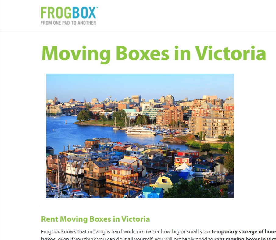 Frogbox Victoria reviews