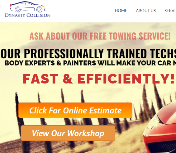 Dynasty Collision Repair Auto Body Shop reviews