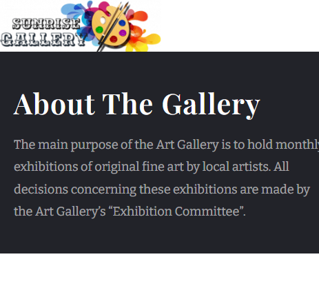 Sunrise Gallery reviews