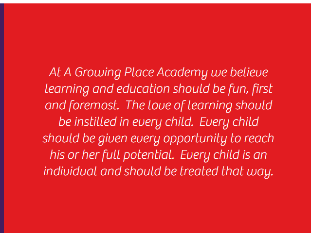 Growing Place Academy Corp reviews