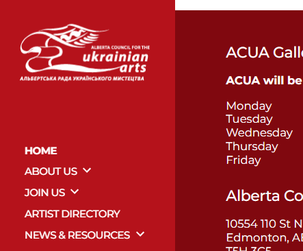 Alberta Council for the Ukrainian Arts reviews