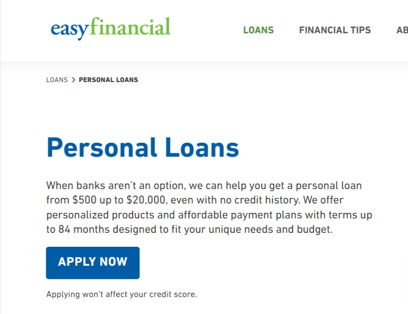 easyfinancial Services reviews