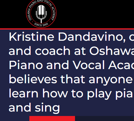 Oshawa Piano and Vocal Academy reviews