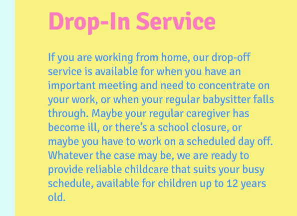 Garderie Rainbow reviews