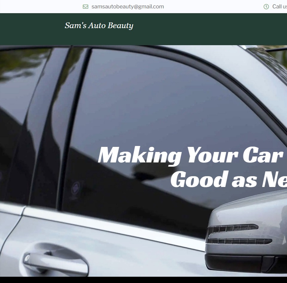 Sam’s Auto Beauty and Glass reviews
