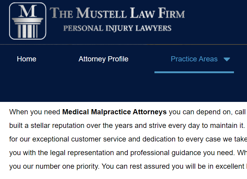 The Mustell Law Firm reviews