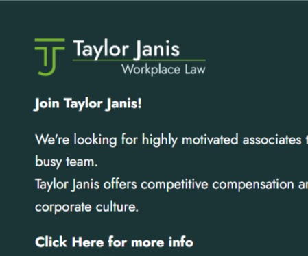 Taylor Janis LLP Edmonton Employment Lawyers reviews