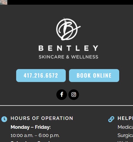 Bentley Skincare & Wellness reviews