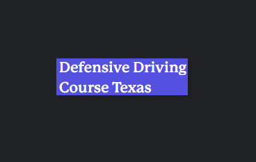 Defensive Driving Texas - IMPROV reviews