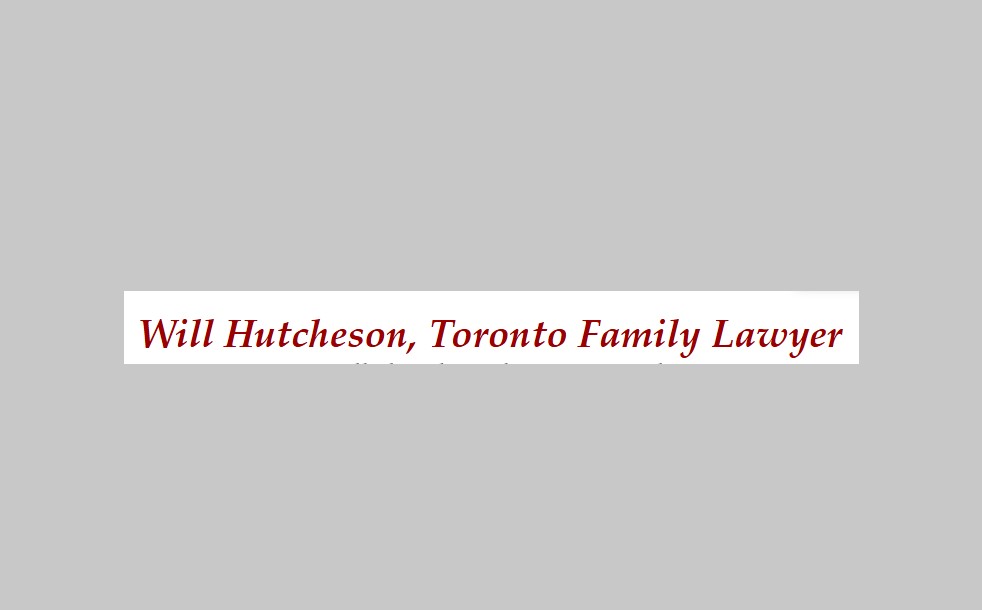 William Hutcheson Toronto Family Lawyer reviews