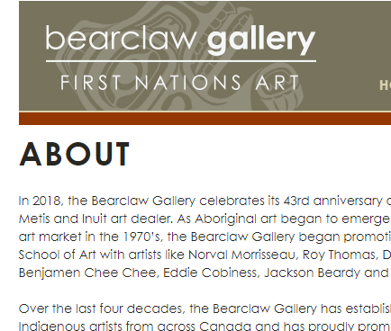 Bearclaw Gallery reviews
