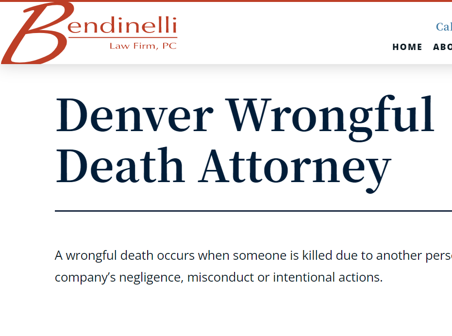 Bendinelli Law Firm, P.C. reviews