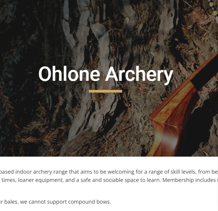 Ohlone Archery reviews