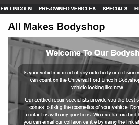 UFL Body Shop reviews