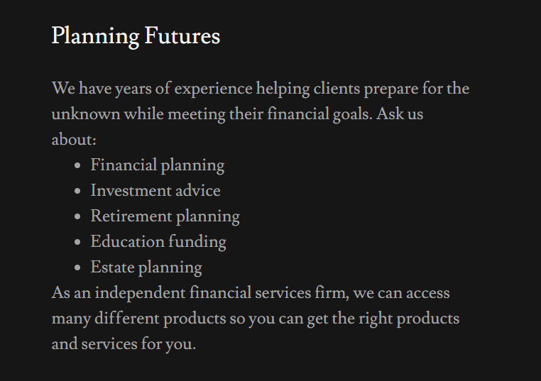 Chavez Financial Management reviews