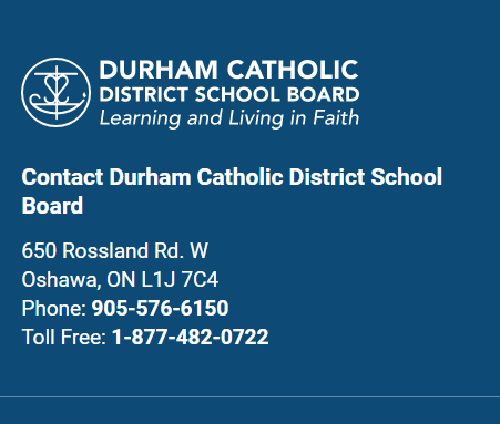Durham Catholic District School Board reviews