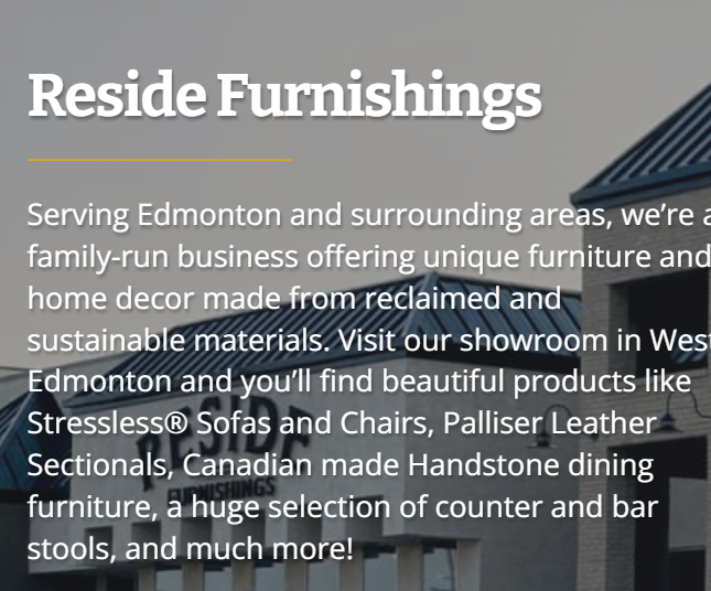 Reside Furnishings reviews