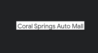 Coral Springs Auto Mall reviews