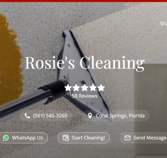 Rosie's Cleaning LLC reviews