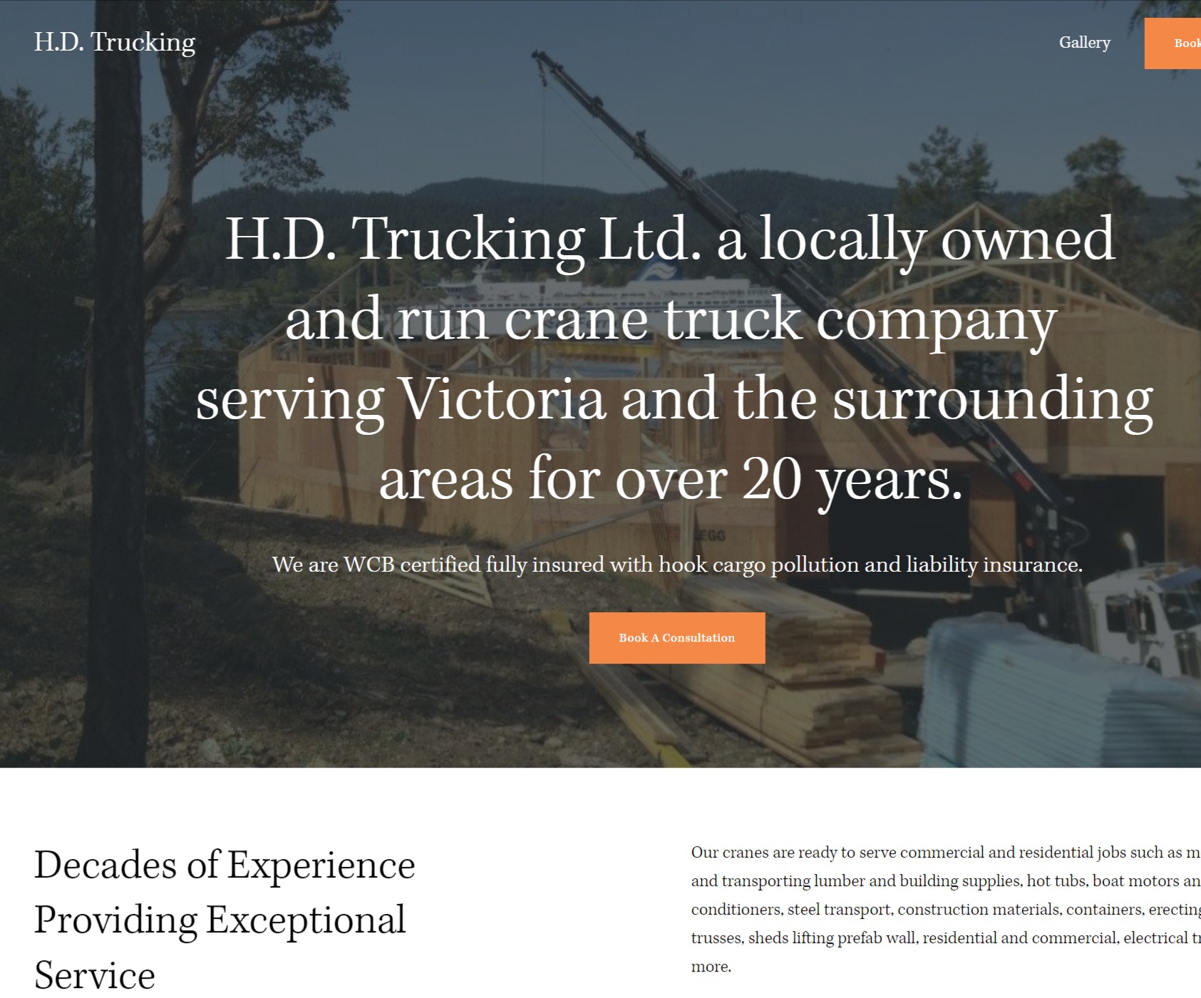 HD Trucking Ltd. reviews