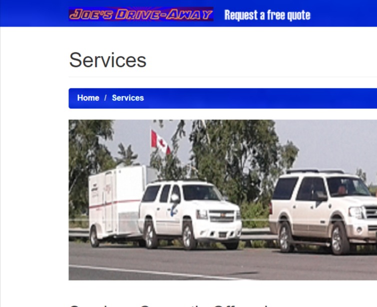 Joe's Drive-Away Service reviews
