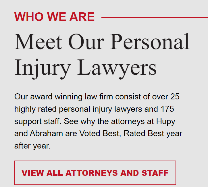 Hupy and Abraham, S.C. reviews