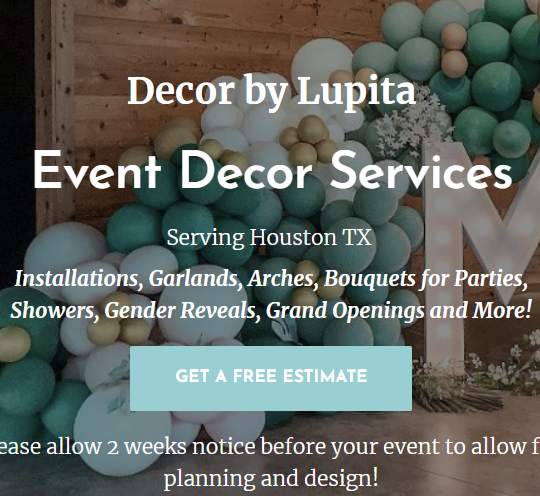 Balloon Decoration Houston TX reviews