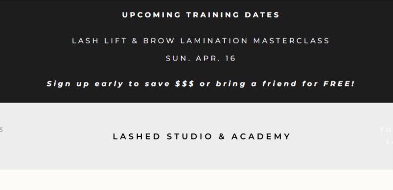 Lashed Studio & Academy reviews