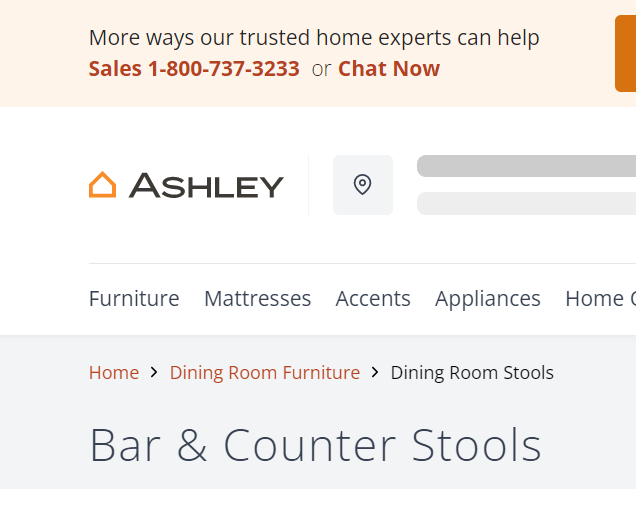 Ashley HomeStore reviews