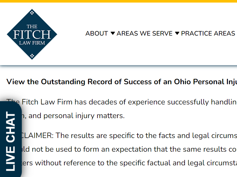 The Fitch Law Firm reviews