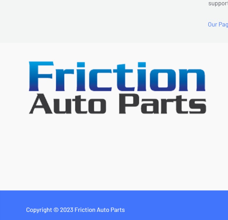 Friction Auto Parts reviews