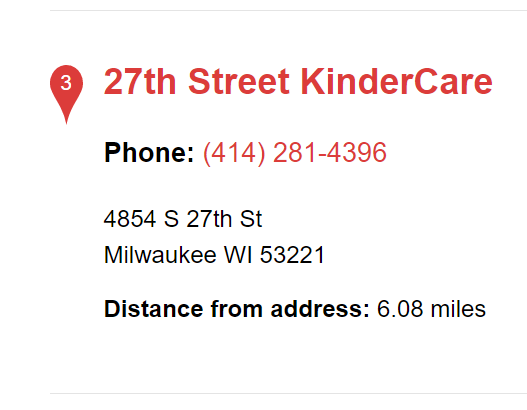 27th Street KinderCare reviews