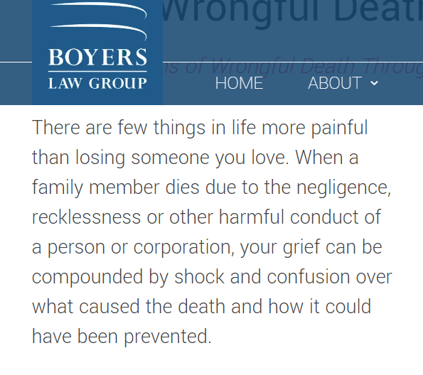 Boyers Law Group reviews