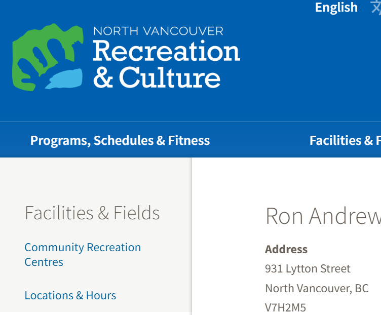 Ron Andrews Community Recreation Centre reviews