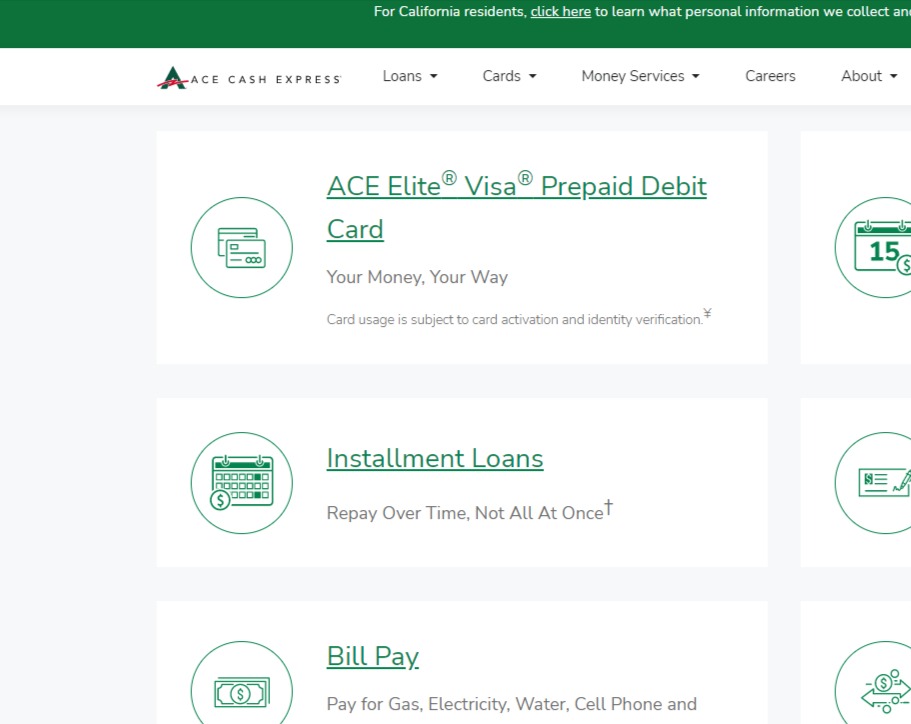 ACE Cash Express reviews