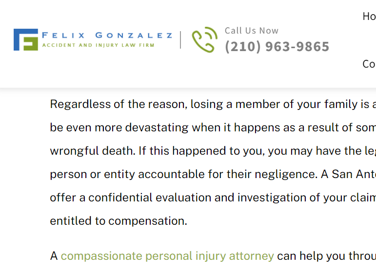 Felix Gonzalez Law Firm reviews