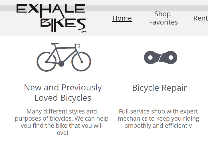 Exhale Bikes Inc reviews