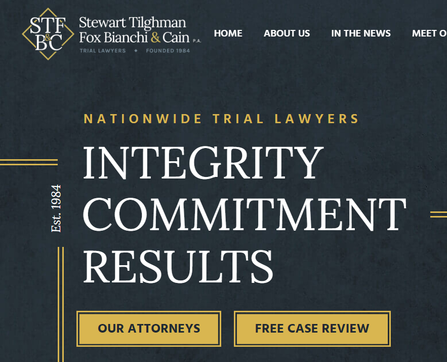 Stewart Tilghman Fox Bianchi & Cain, P.A. reviews