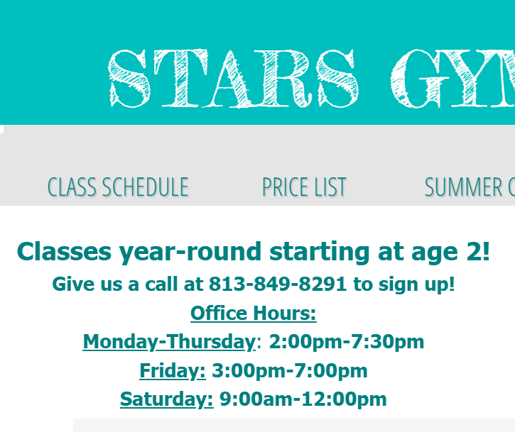 Stars Gymnastics reviews