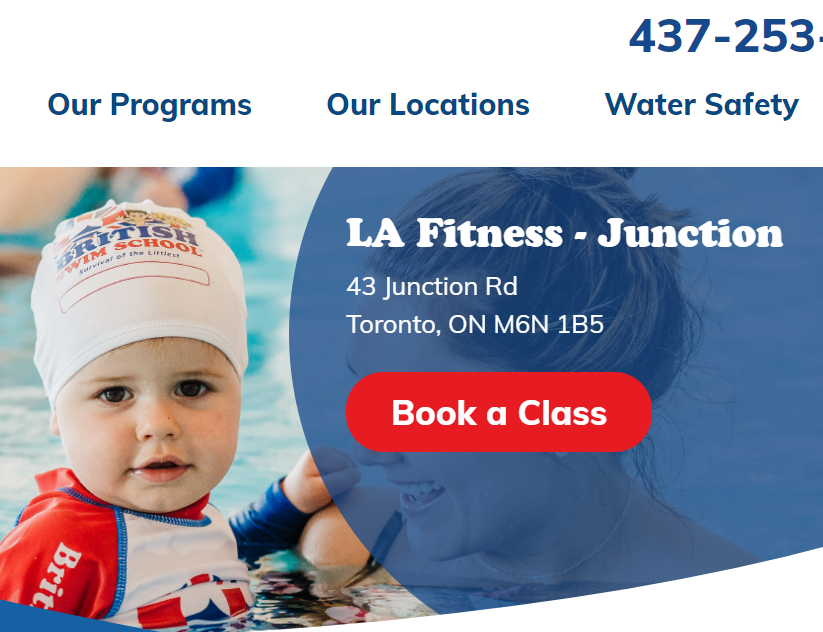 British Swim School at LA Fitness - Junction reviews