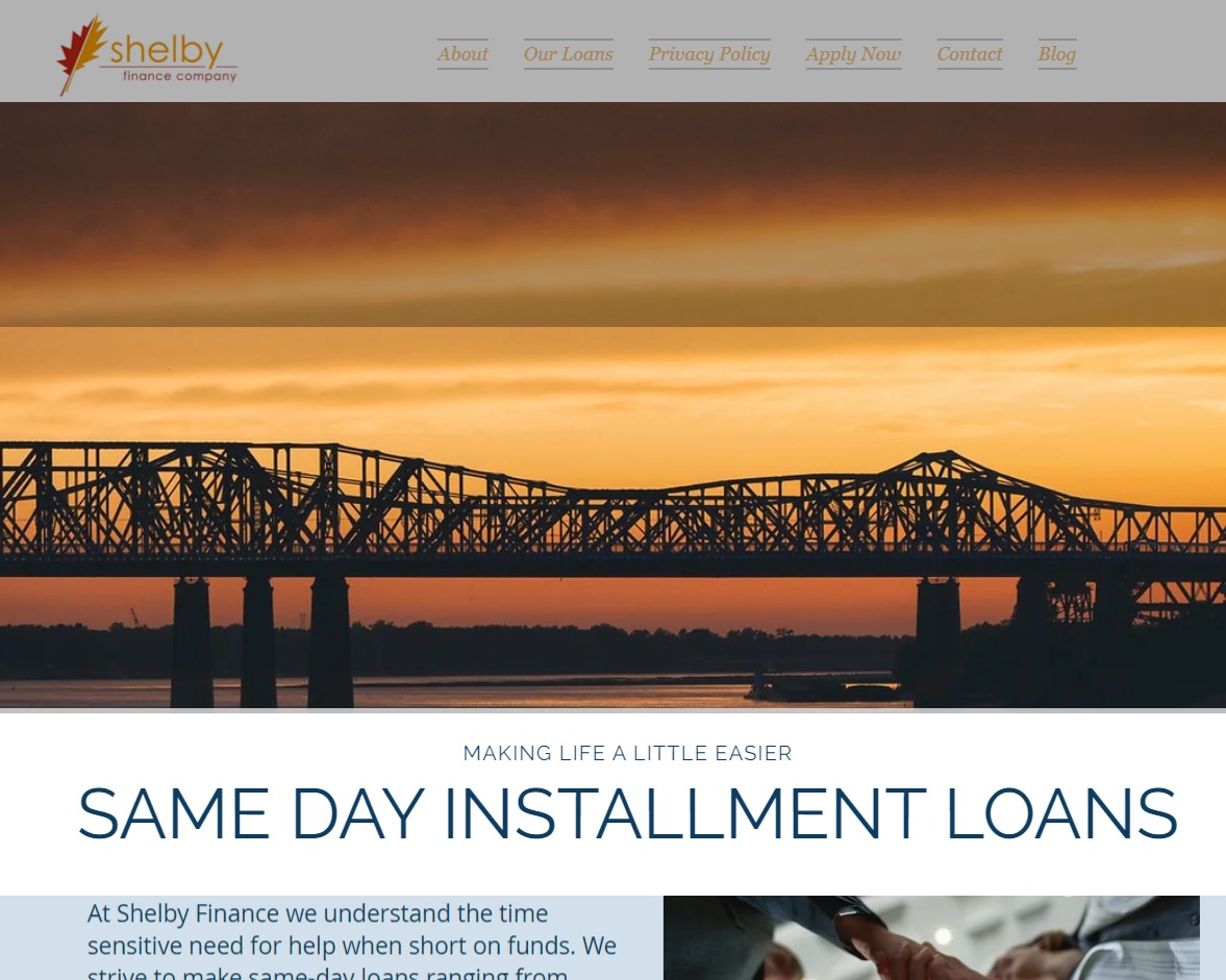 Shelby Finance Company reviews