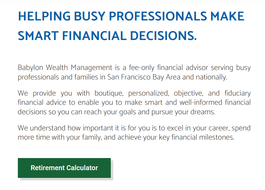 Babylon Wealth Management reviews