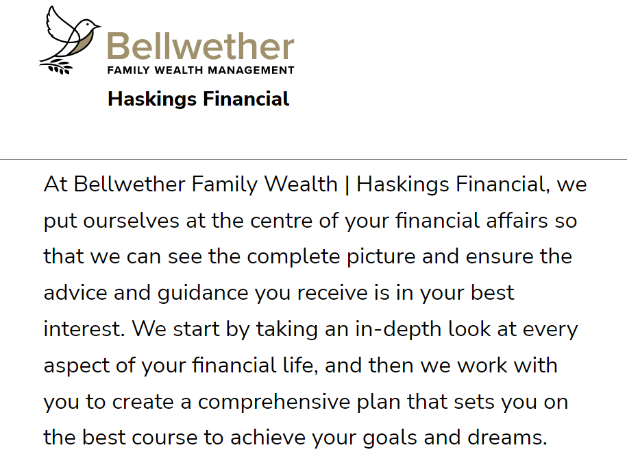 Bellwether Family Wealth reviews