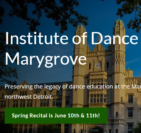 The Institute of Dance at Marygrove reviews