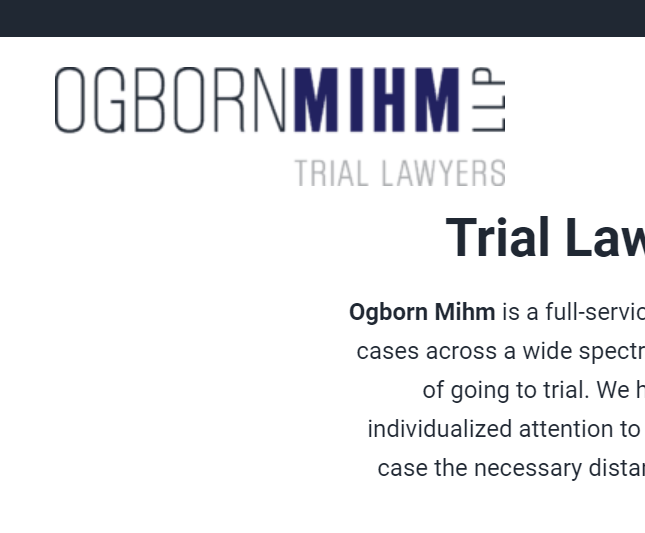 Ogborn Mihm, LLP reviews