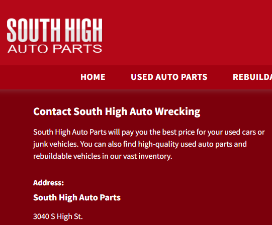 South High Auto Parts reviews